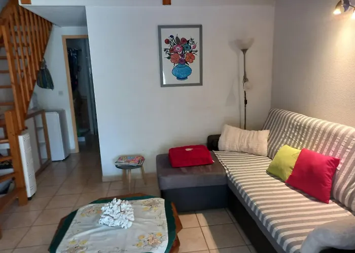 Holidayland 318 T2 Mezzanine 4 Couchages Climatise Avec Veranda Narbonne Plage